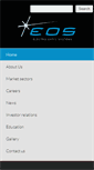 Mobile Screenshot of eostech.com